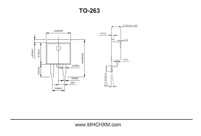 MHCHXM肖特基二极管MBR1045F
