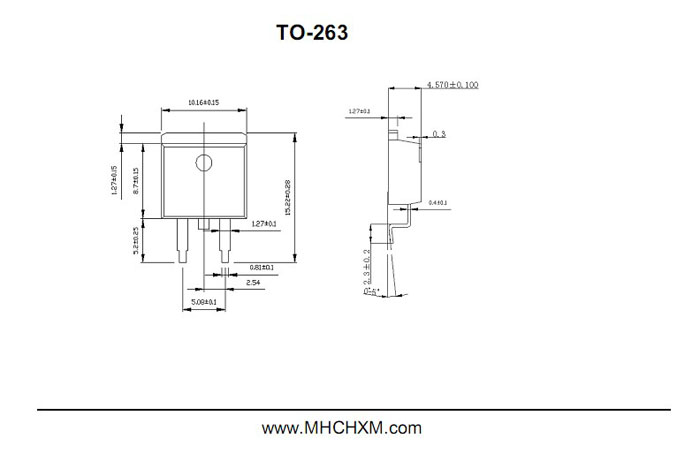 MHCHXM肖特基二极管MBR10150F